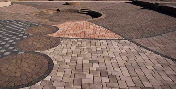 Colorful Pavers